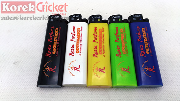 Korek Cricket Sablon logo Rasta Parfume sumbawa besar
